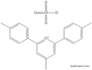 Molecular Structure of 1235-05-8 (Pyrylium, 4-methyl-2,6-bis(4-methylphenyl)-, perchlorate)